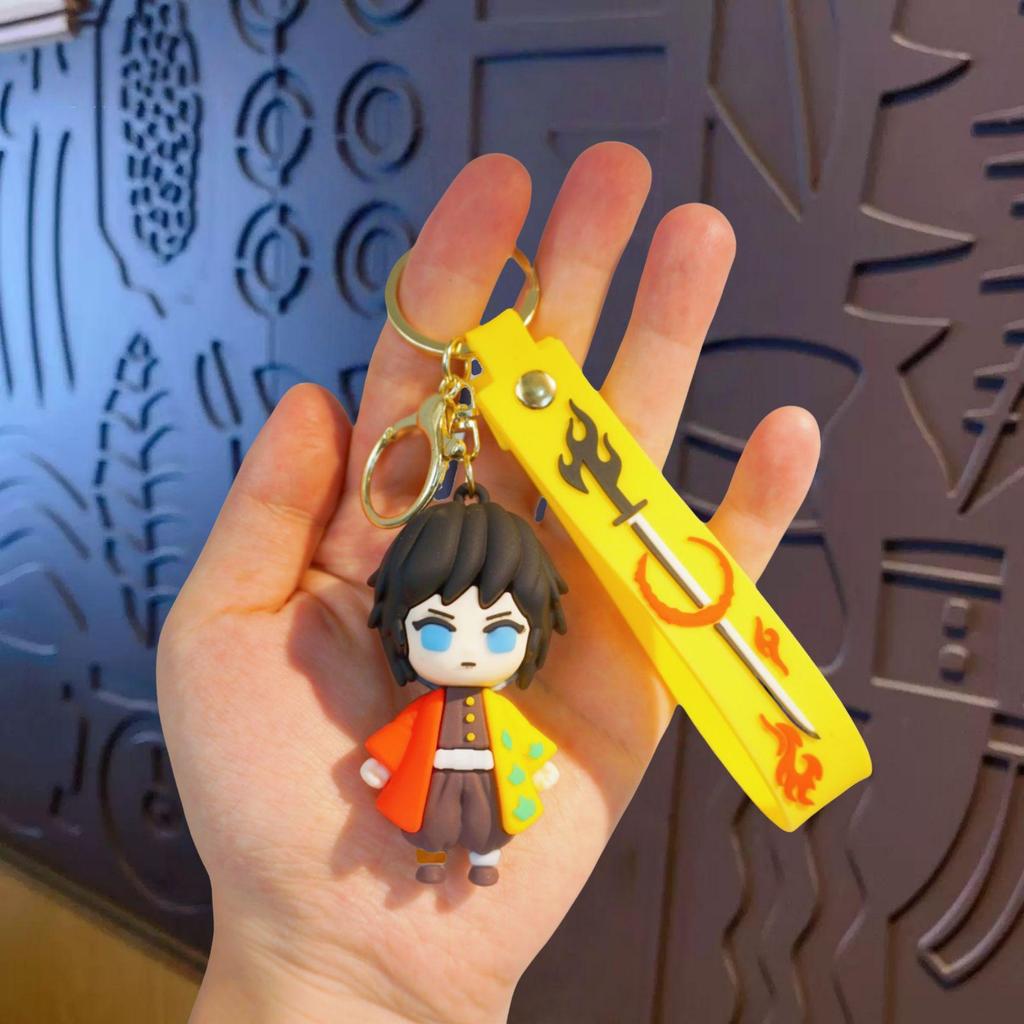 Demon Slayer Tanjiro 3D Keychain Pendant
