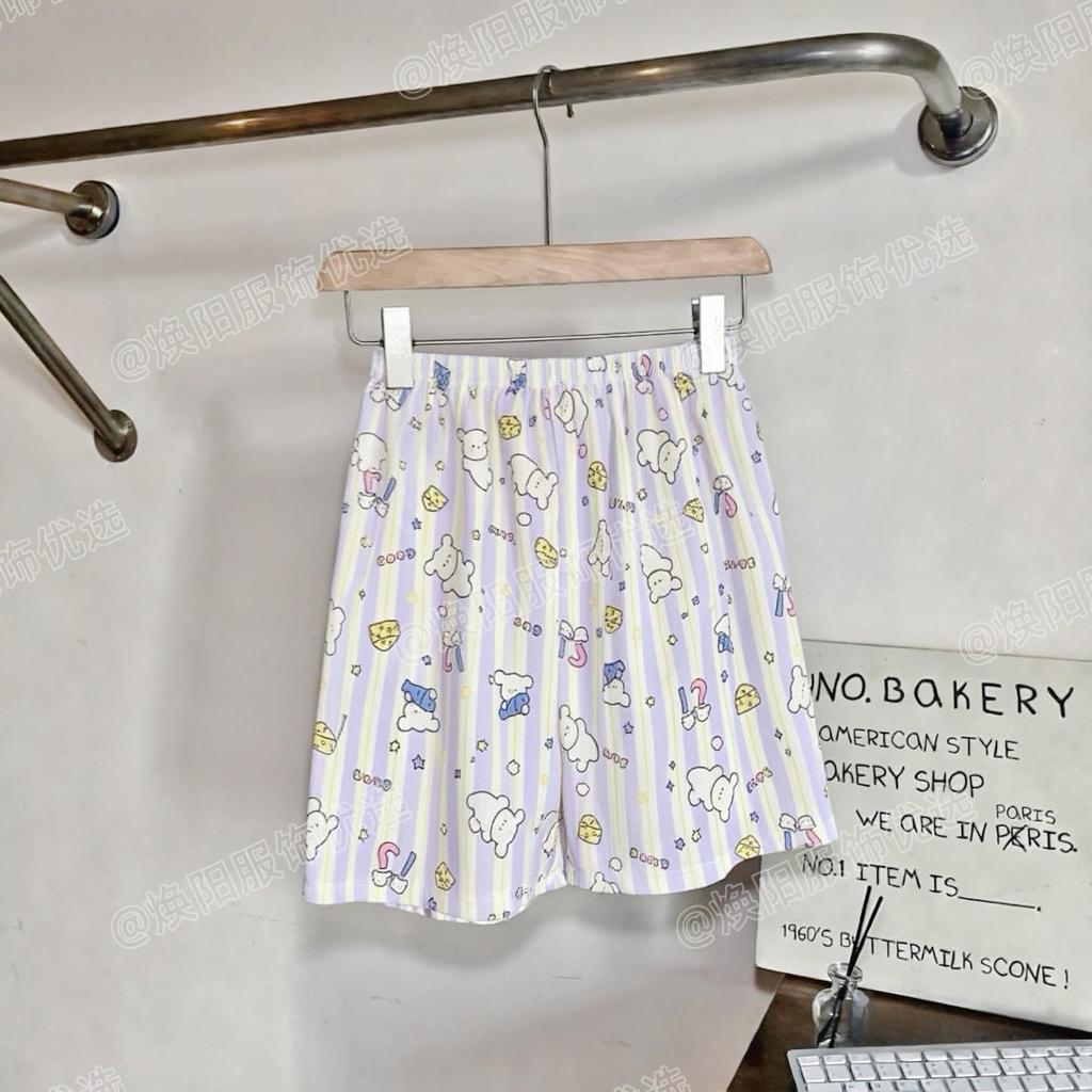 Women's Plus Size Cloud Cotton Summer Pajama Shorts - Casual, Lightweight, and Suitable for Lounging or Walking Outdoors