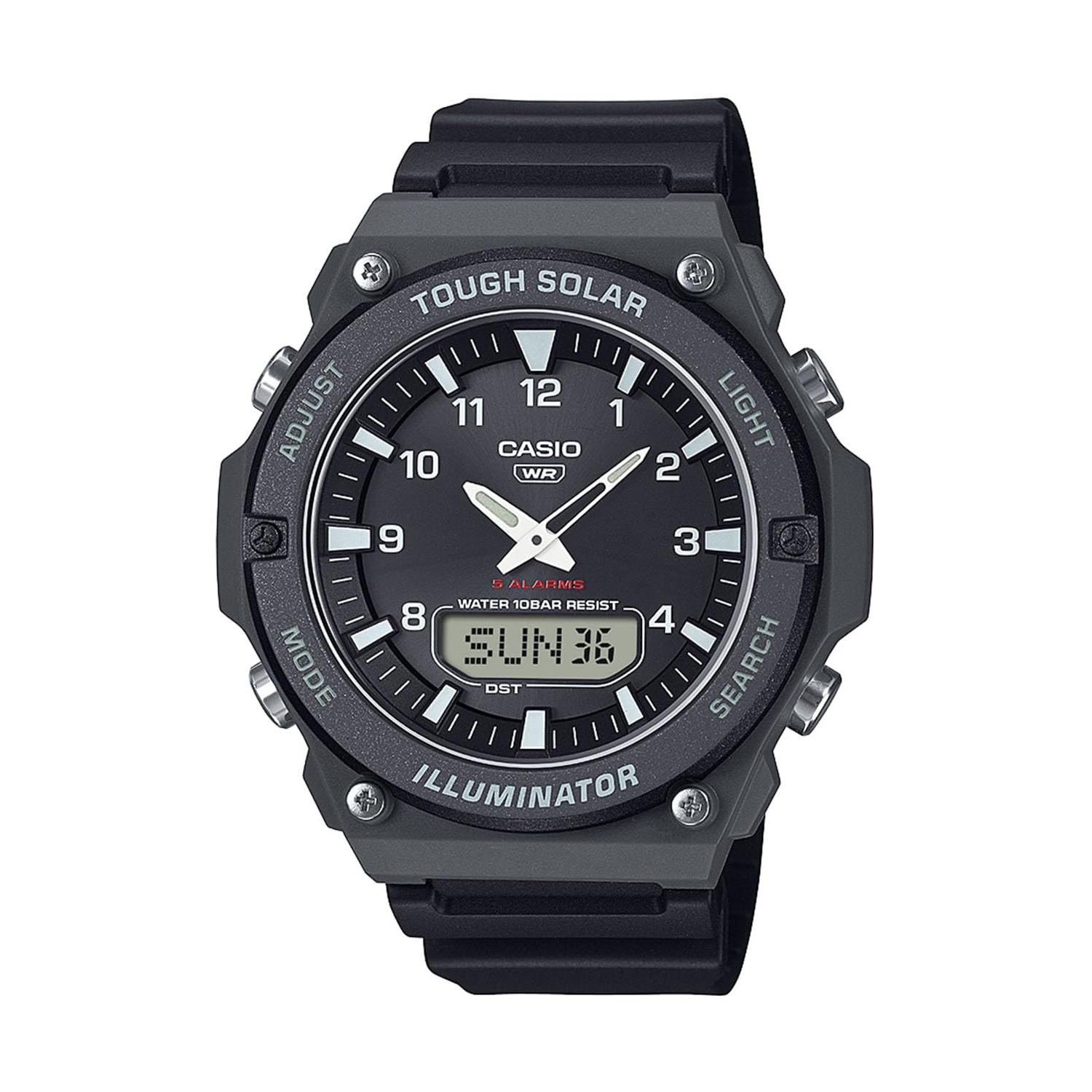 Casio Мужские часы Tough Solar Черные AQ-S820W-1AJF | Casio Collection Японская версия
