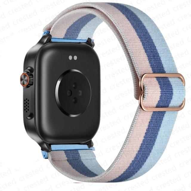 For Realme Watch 5/S2 band Adjustable Nylon Elastic Replacement Bracelet correa Realme Watch 2/3/S/3 2 S pro 22mm watch straps