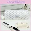 Portable Fabric Pen Case With Large Capacity For Students And Office Use