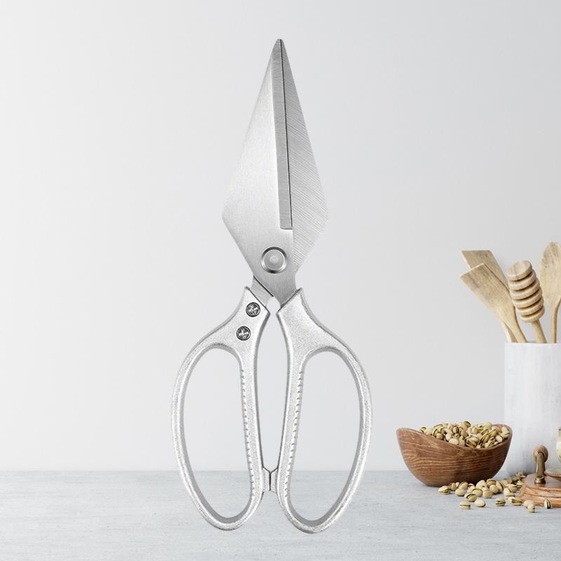 WXCOO Professional Kitchen Scissors Multipurpose Stainless Steel Ultra Cooking Poultry Shears for Bones Meat Chicken