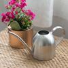 500ml Stainless Steel Indoor Outdoor Watering Can Garden Plant Flower   Spout Watering Pot