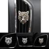 New Leopard Car Air Vent Perfume Aromatherapy Clip With Diamond Leopard Head Personalized Car Interior Decoration