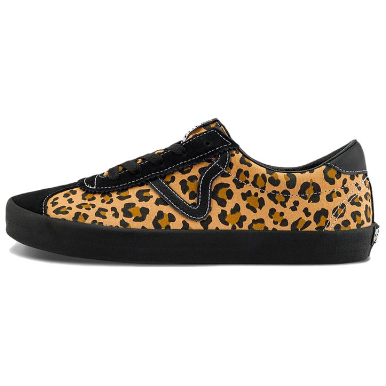Vans Sport Low Classics Fashion Versatile Low-Top Skate Shoes Unisex Sneakers Black Dark-Green VN000CTDBLK