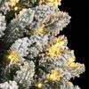 Vidaxl Sztuczna Choinka, Ośnieżona, 300 Lampek Led, 240 Cm