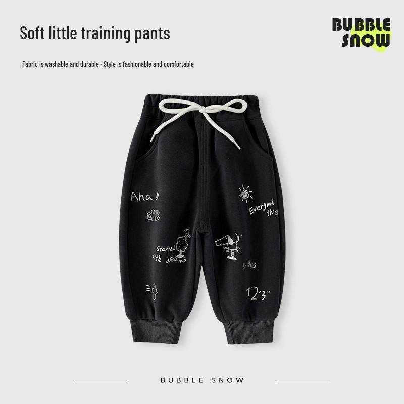 

Unisex Toddler Graffiti Sweatpants - Cute and Stylish Spring/Autumn Trousers (26010) 100 cm