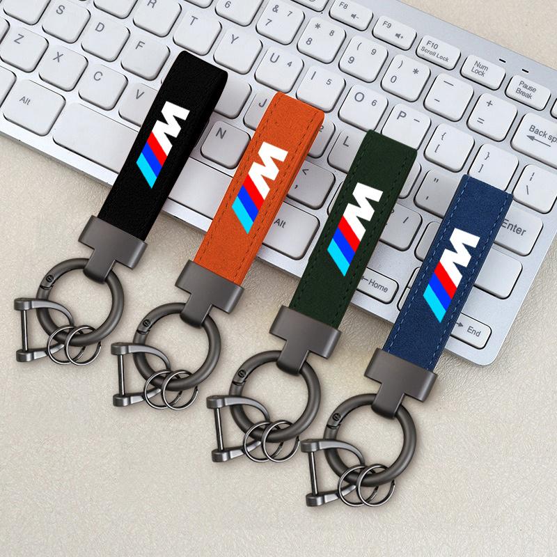 Gun Color Metal Car Keychain Keyring Styling Key Chain Ring BMW M3 M4 M5 E46 E39 E90 E60 E36 F30 F10 E34 E30 F20 E92 X5 X6 X1 X3 pdck62