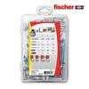 Boitier 90 bouchons + vis sx 5/6/8 + vis 512642 fischer.