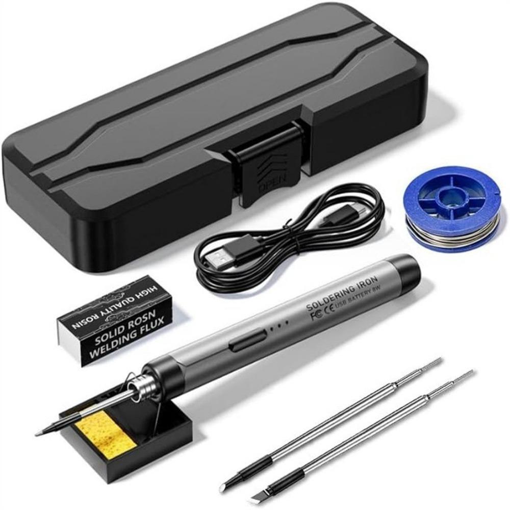 USB Rechargeable USB Soldering Iron Set Wireless Welding Pen Home Appliance Repair