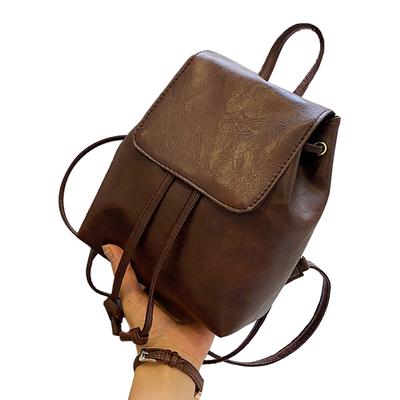 Backpack Women Stylish Backpack Large Capacity PU Casual Portable Lightweight Fashionable Backpack