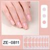 Gels Nail Strips Glittering Gels Nail Stickers Flowers Nail Art Stickers Nails Polish Wraps French Tip Nail Stickers