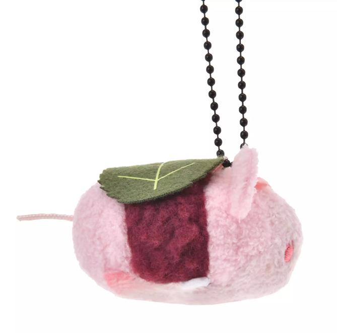 Disney Minnie Plush Keychain Japanese Sweets TSUM TSUM Japan NEW