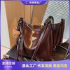 Large-capacity Bag Women's New Casual One-shoulder Messenger Commuter Tote Bag Versatile Three-purpose Backpack