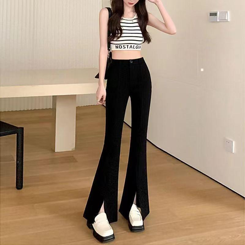 

Women s High-Waisted Slim-Fit Light Blue-Grey Bootcut Denim Jeans - Retro, Flattering, Versatile for Spring/Summer XS (Recommended 70-82 lbs)