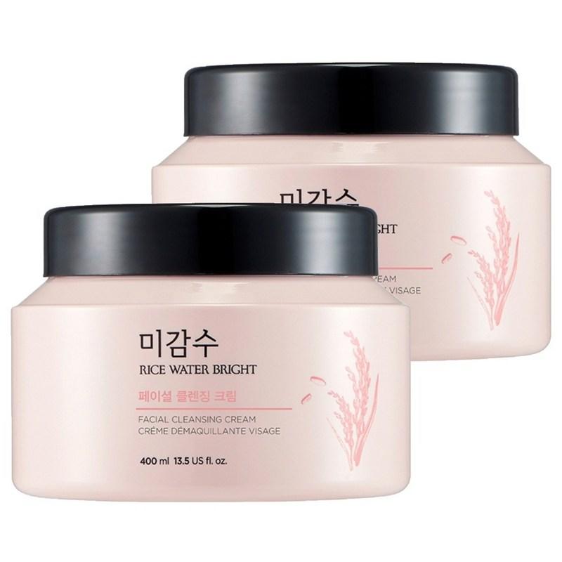 The Face Shop Migamsu Bright Facial Cleansing Cream, 400ml, 2 pcs