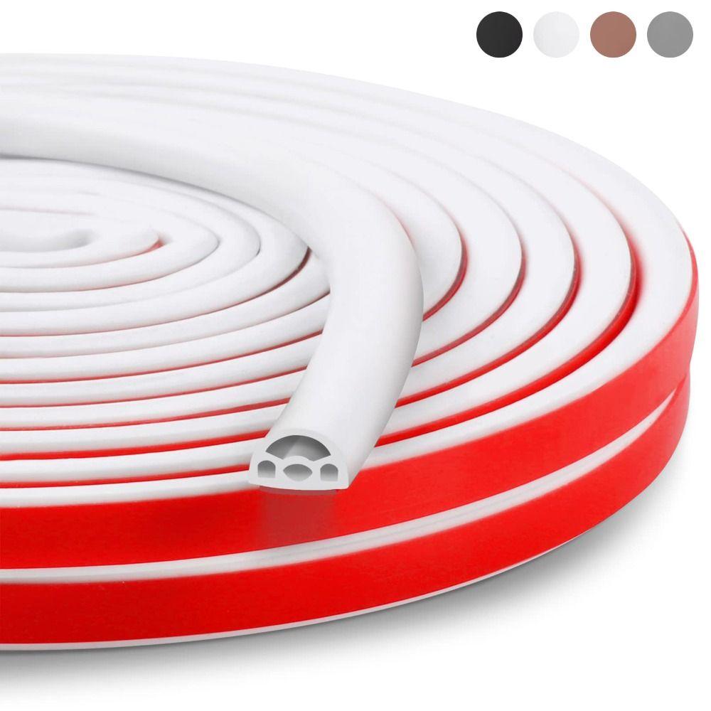 Bandă de Etanșare Ușă Fonoizolantă Bandă Izolantă Antivânt Etanșare Meteo pentru Ușă și Fereastră