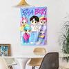 Saja Boys Wall Decor Tapestry Art For Pet Memorial Birthdaywedding Party Backdrop Family Gift