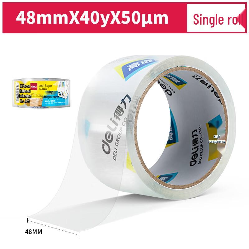 Deli 30246 Transparent Sealing Tape