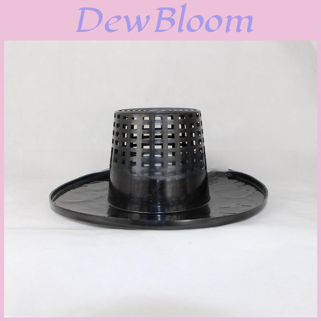 Plastic Breathing Plant Pot With Large Edge For Office Water Cultivation