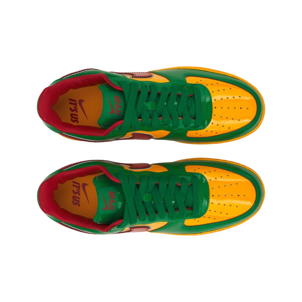 Lil Yachty X Nike Air Force 1 Low Concrete Boys - Lucky Green Unisex Sneakers Mystic-Red University-Gold IH4383-300