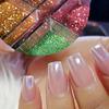 12 Powder Irregular Art Sequins  Manicure Grids Ultra-thin Decoration