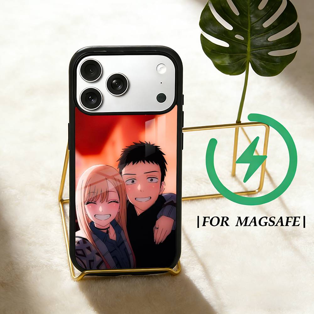 M-My Dress Up D-Darling Phone Case For iPhone 17,16,15,14,13,12,Plus,Pro,Max For Magsafe Magnetic Wireless Charge iPhone15Plus