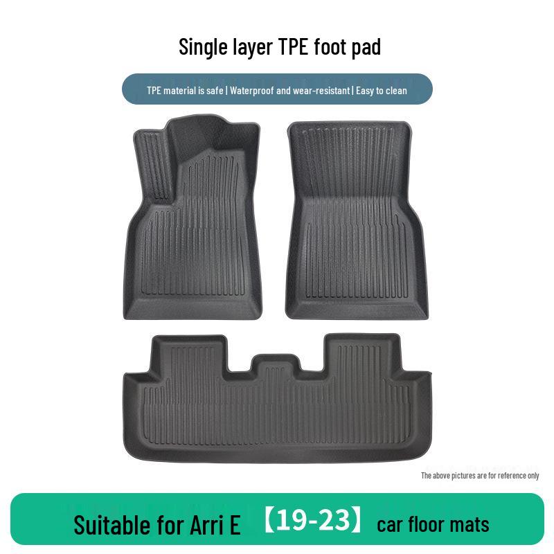 Custom TPE Car Floor Mats - Scratch-Resistant & Waterproof for Chery Arrizo E19-23 Models