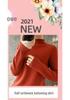 Women's Lightweight Round Neck Sweater - Pure Color Knit Pullover