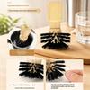 50/55Mm Coffee Portafilter Cleaning Brush Wooden Handle Non Shedding Bristles Fast Cleaning For Home Commercial Use
