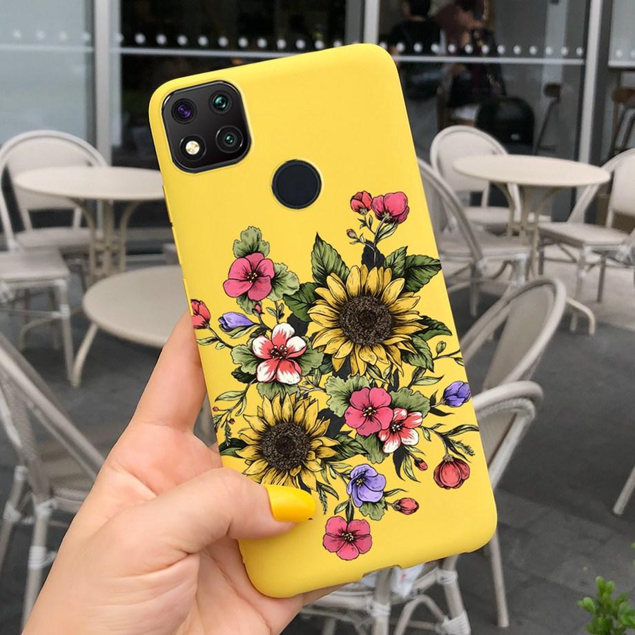 Cases For Redmi 9C Case Xiaomi Redmi 9C NFC Phone Cover Soft Phone Case Shockproof Bumper Redmi9c 9 C Xiomi Silicoen SOFT Coque