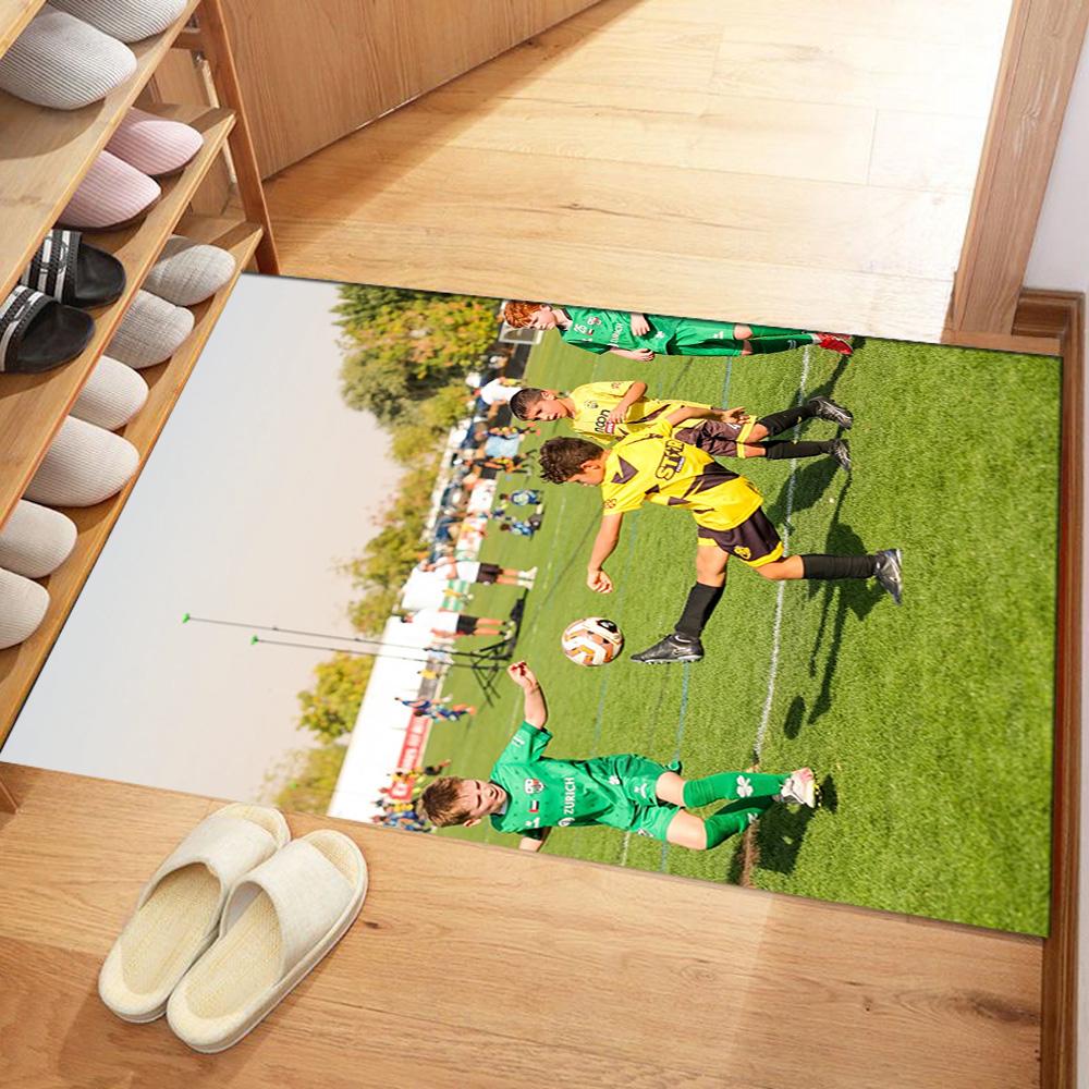 Customize Photos Personalized image Area Rug Design for Kitchen Playrooms Foyer Dormitory Anti-slip Rug Office home decor Perfect Gift for Women/Men