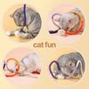 3Pcs Cat Rope Toys with Natural Refillable Catnip - Interactive Chew Tug Toy for Teething & Teeth Cleaning, Safe Catnip Toys