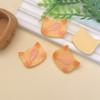 100Pcs Kawaii Resin Cat Biscuit Toast Pudding Flatback Cabochon Scrapbook Crafts Doll House Accessories DIY Phone Decor