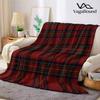 Couverture Flanelle à Carreaux Tartan Classique Chaude Douce Halloween Noël Canapé Chaleureux Confortable Décoration Décorative Cadeau pour Toutes les Saisons