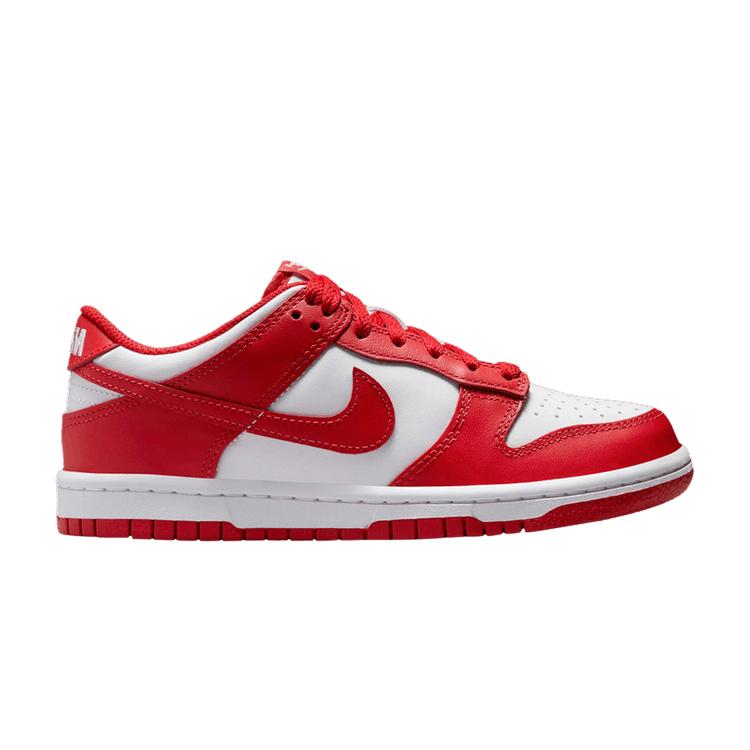 

Nike Dunk Low GS St. Кроссовки Johns Kids Red White University-Red FB9109-119 38.5