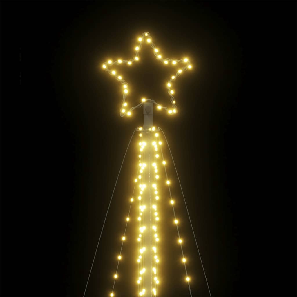 LED Christmas Tree 789 Warm White LEDs 476 Cm