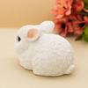 Gift Shop Fancy Pair of Rabbit Zodiac X X New Authentic Ca264w Figurines, Sign, Resin, 5.8 10.6 6.6cm, Year's Decoration, Gift, Object, (White