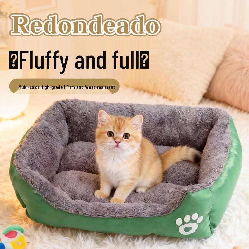 Pet Nest Universal All-Season Candy Color Square for Cats and Dogs