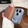 Carbon Fiber Relief Texture Phone Case For iPhone 17 13 14 15 Pro 16 17 Pro Max Air Matte Shockproof TPU Soft Back Cover