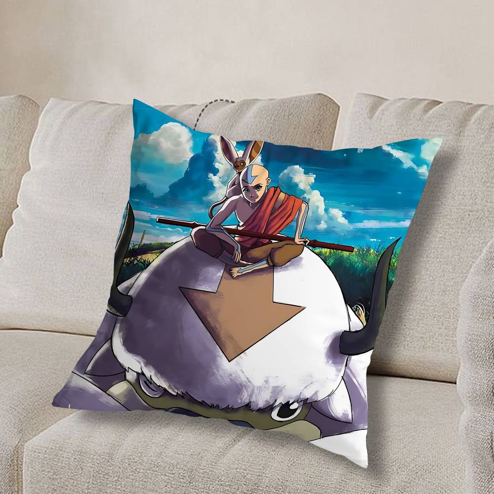 

A-Avatar T-The Last Airbender Pillow Case Pillow Case Living Room Sofa Cushion Cover Suitable For Home Bedroom Room Decoration 30cmx30cm