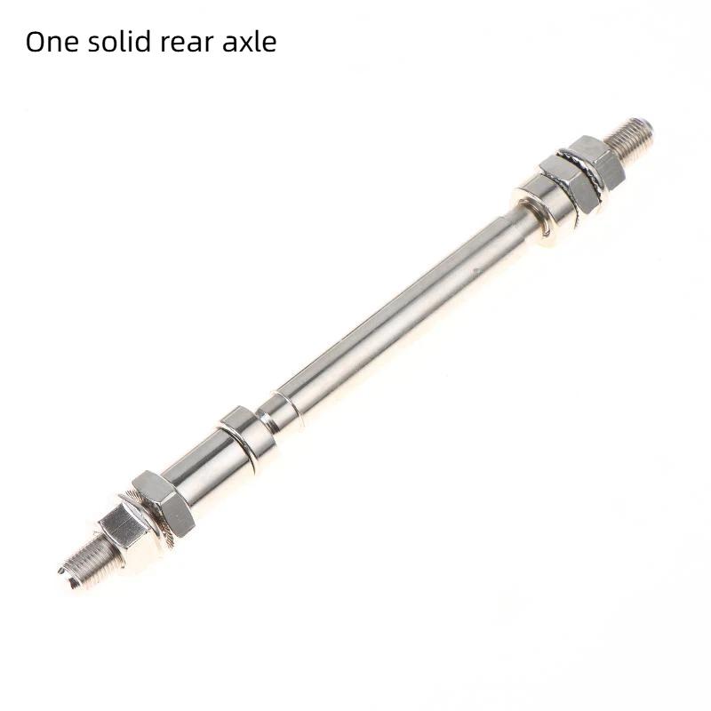 Mountain Bike Front Rear Axle Integrated With Solid Hub Bearings Designed For Rider Comfort And Control 2