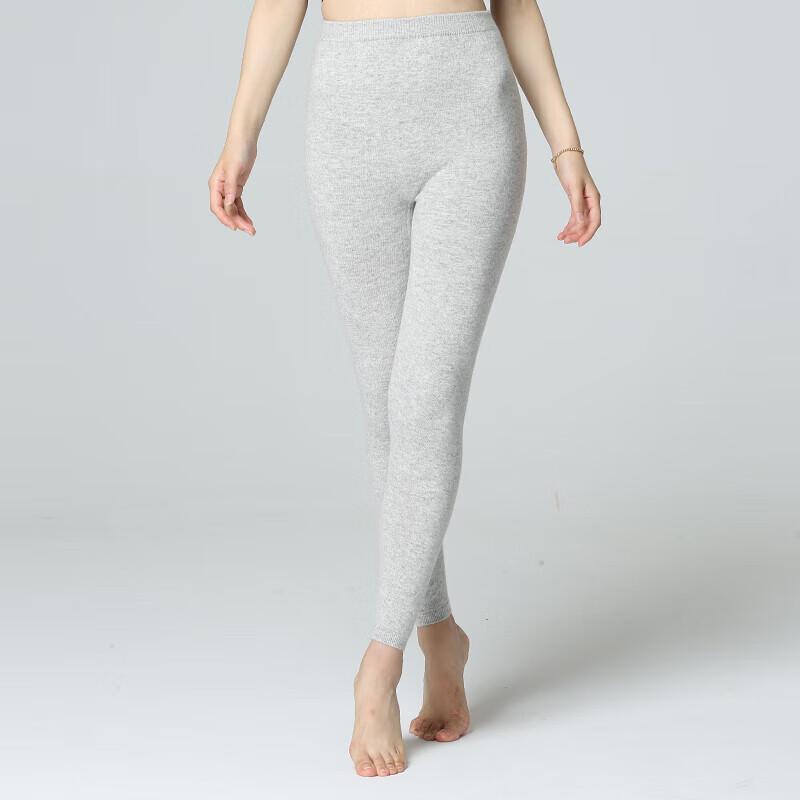 Hengyuanxiang Unisex Pure Cashmere Thermal Base Layer Pants