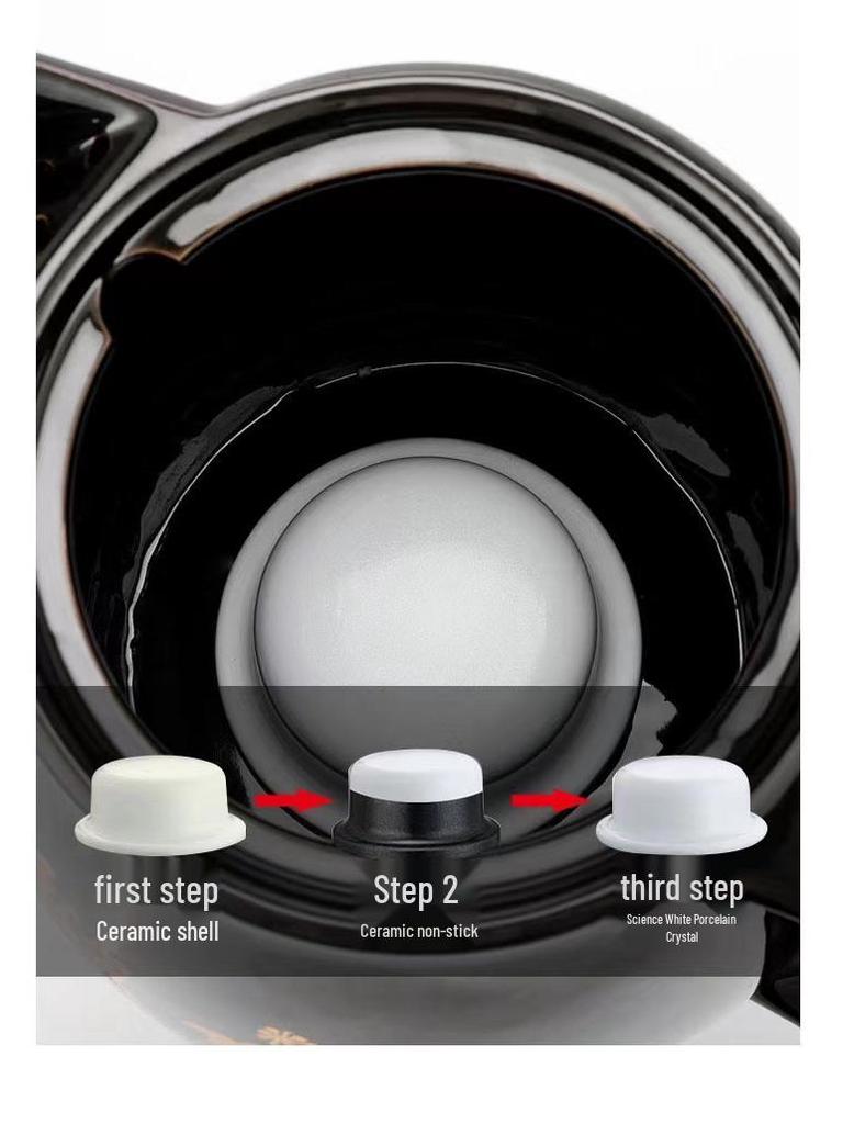 Fully Automatic Multifunctional Electric Chinese Medicine Decoction Pot - Ceramic Household Artifact