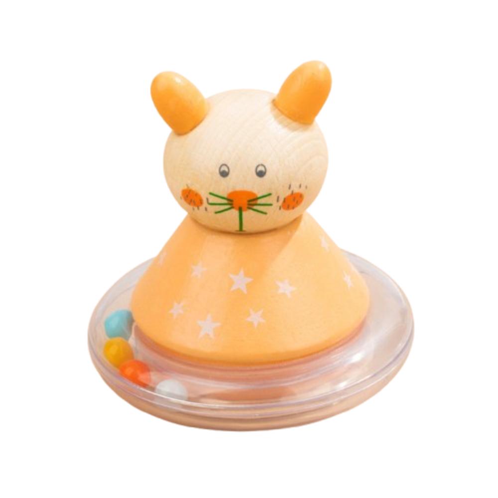 Crafts Wooden Tumbler Doll Toy Doll Elephant Tumbler Toy  Children Girls Boys
