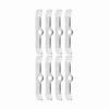 8pcs Chrome Valve Cover Hold Down Tabs Spreader Bars Fit for Chevy 283 305 327 350 Silver