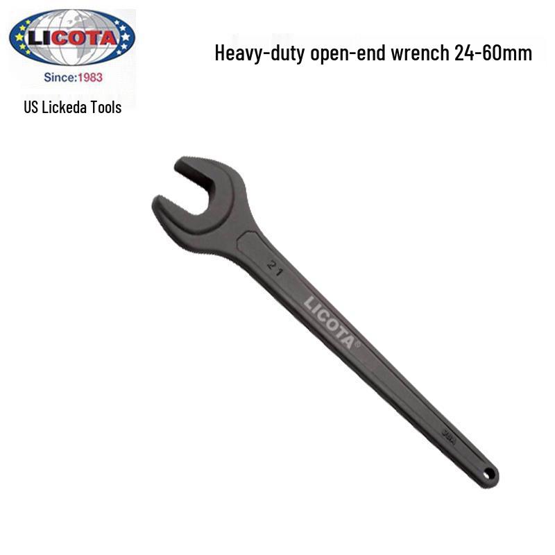 LICOTA Heavy-Duty Large Single-Head Open-End Wrench - AWT-SRP Series, USA 24mm
