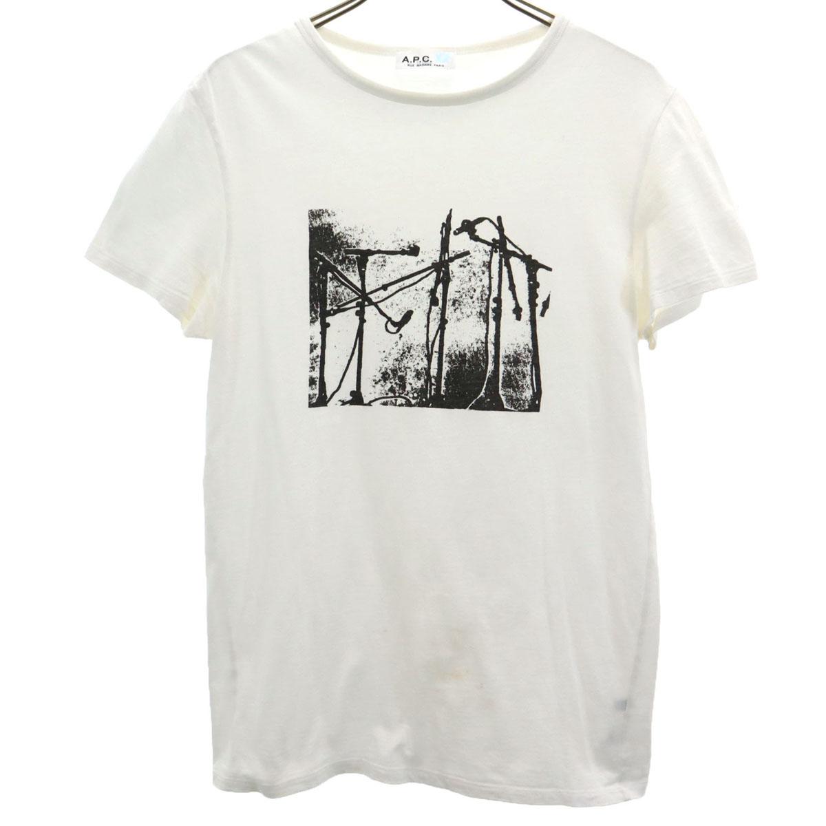

A.P.C. made in Japan SECTION MUSICALE PRINT Short sleeve T-shirt XS Men s Used