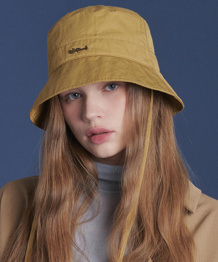 Hwaiteusaenjeu String Short Bucket Hat Montia (4 Colors)