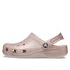 Crocs Classic Glitter Clog Sandals, Toddler Size, Quartz Glitter, 12cm, Sizes 12-17.5cm